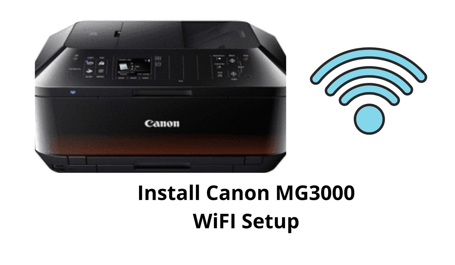 install canon mg3000 printer mac