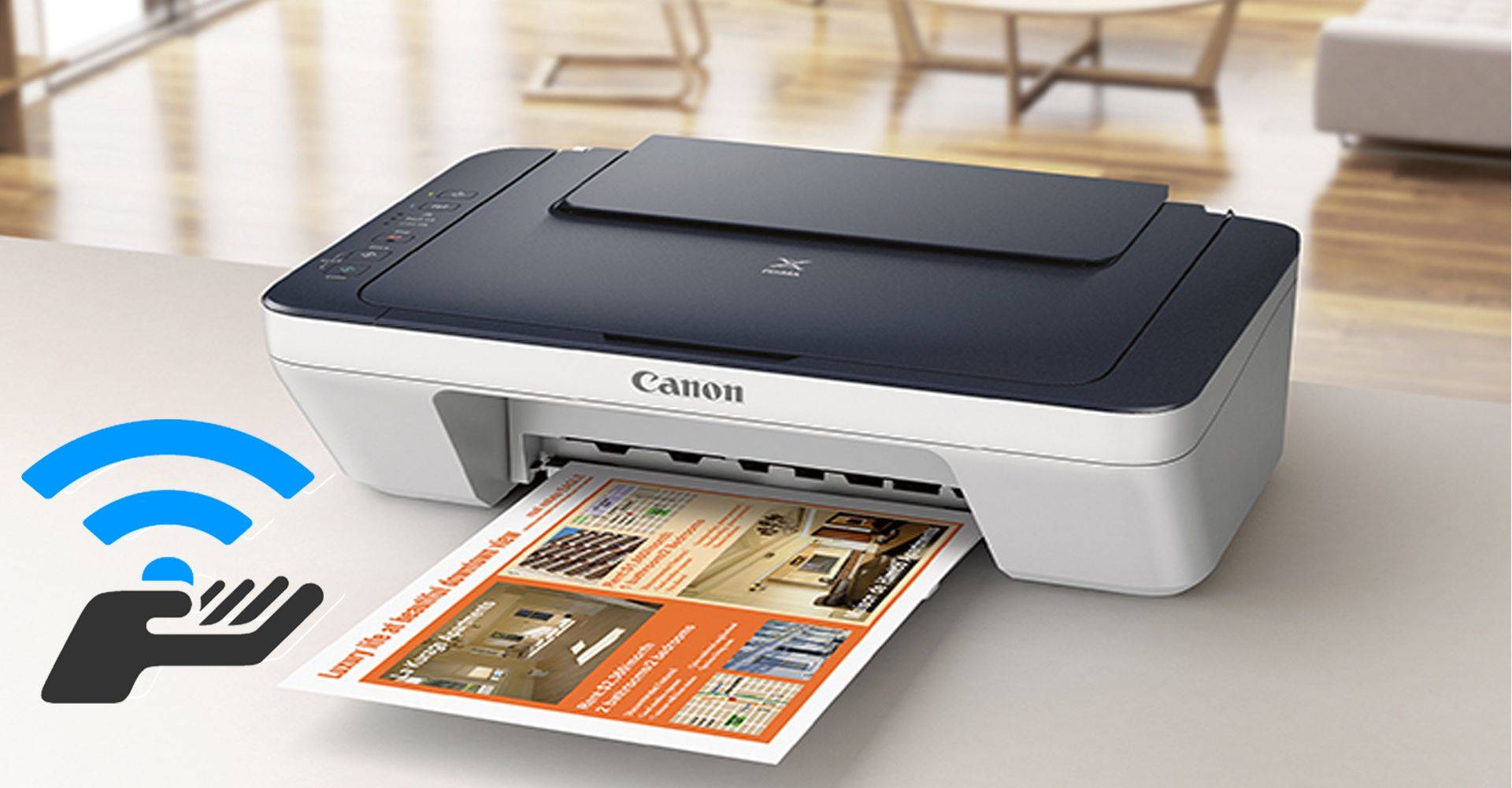 how to connect printer to new wifi canon pixma