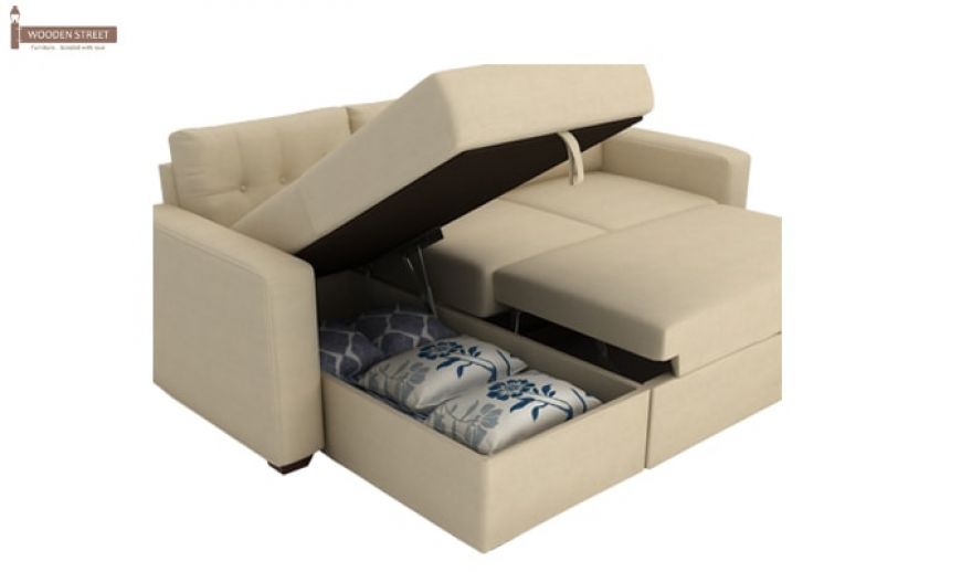 L Shaped sofa with Storage