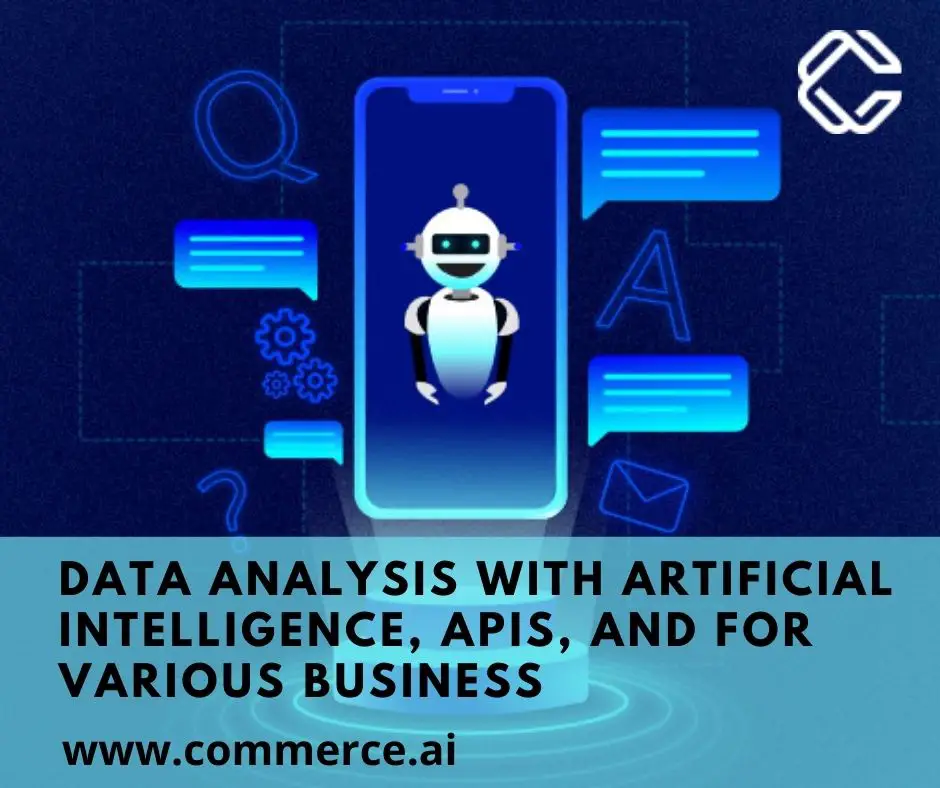 Data Analysis with Artificial intelligence, AI APIs services