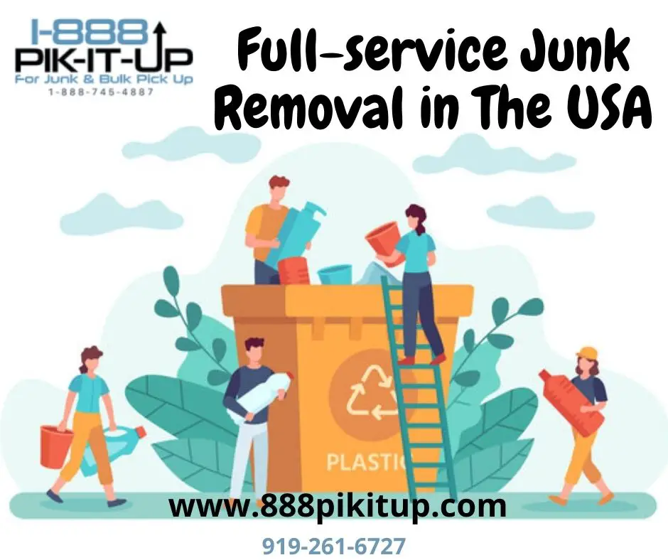 junk removal, junk removal services, junk removal near me services provided by 1-888-PIK-IT-UP.