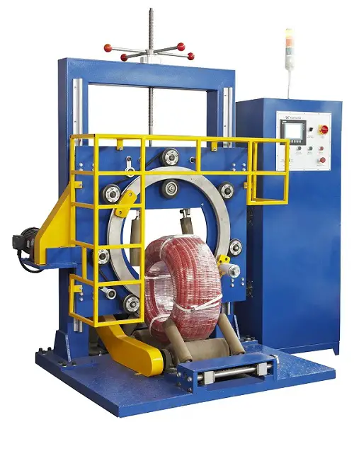Coil and reel wrapping packaging machine 