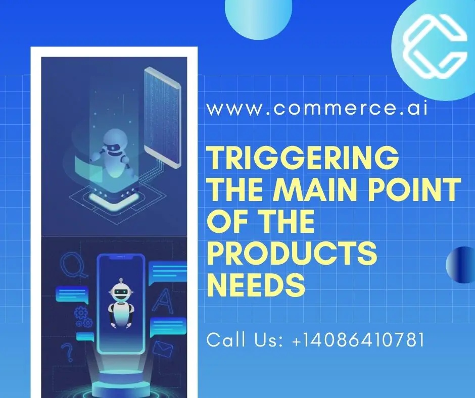 Triggering the main point of the Products needs with Commerce.AI
