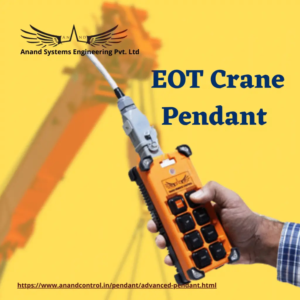 Crane pendant push button- Anand Systems Engineering private limited