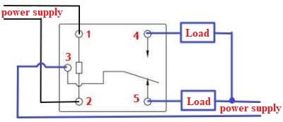 5 Pin Relay Wiring Diagram