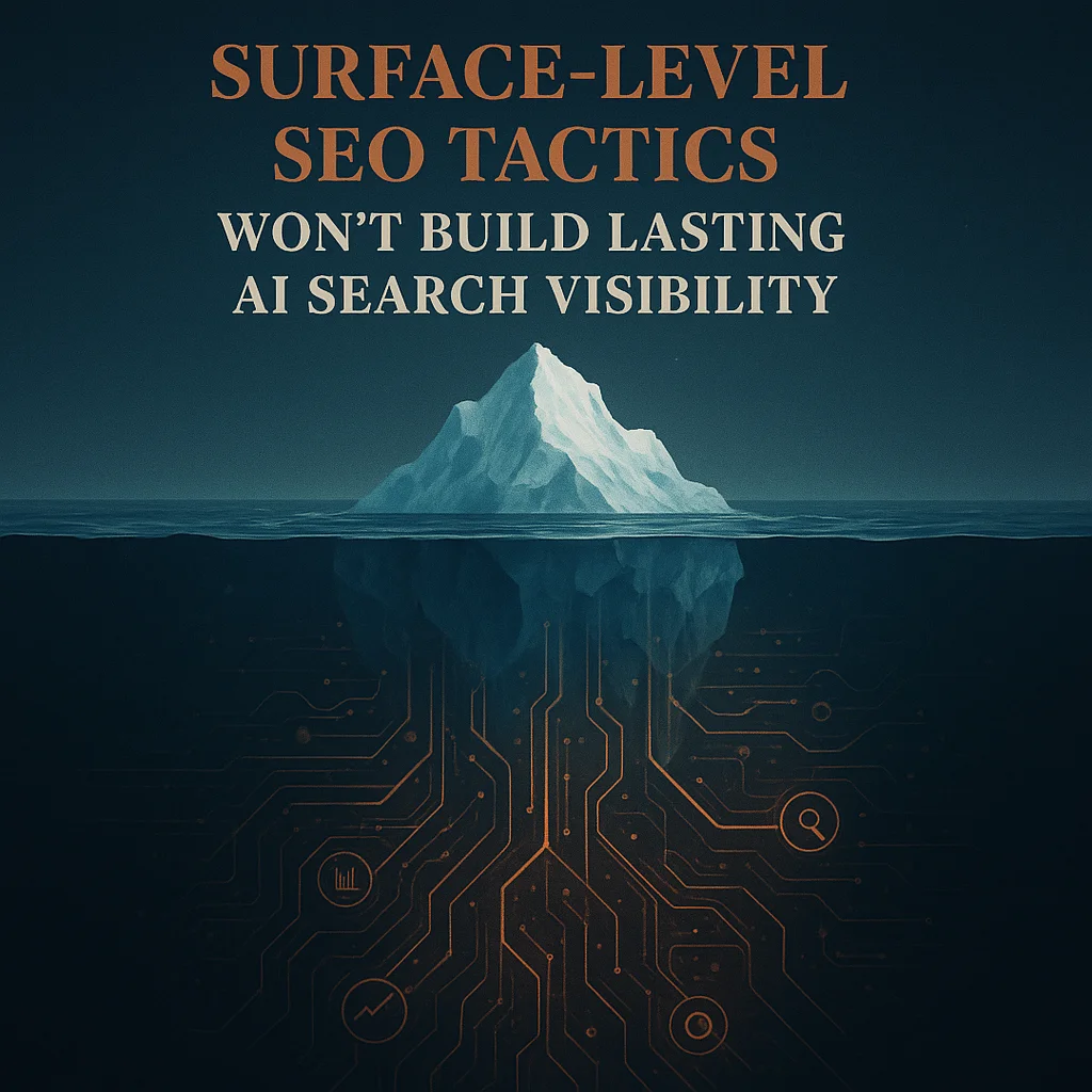 Why Surface-Level SEO Tactics Won’t Build Lasting AI Search Visibility