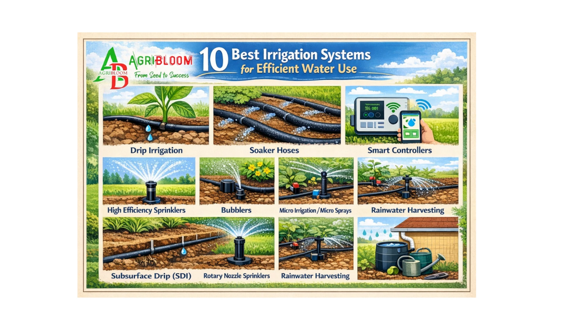 10 Best Irrigation Systems for Efficient Water Use