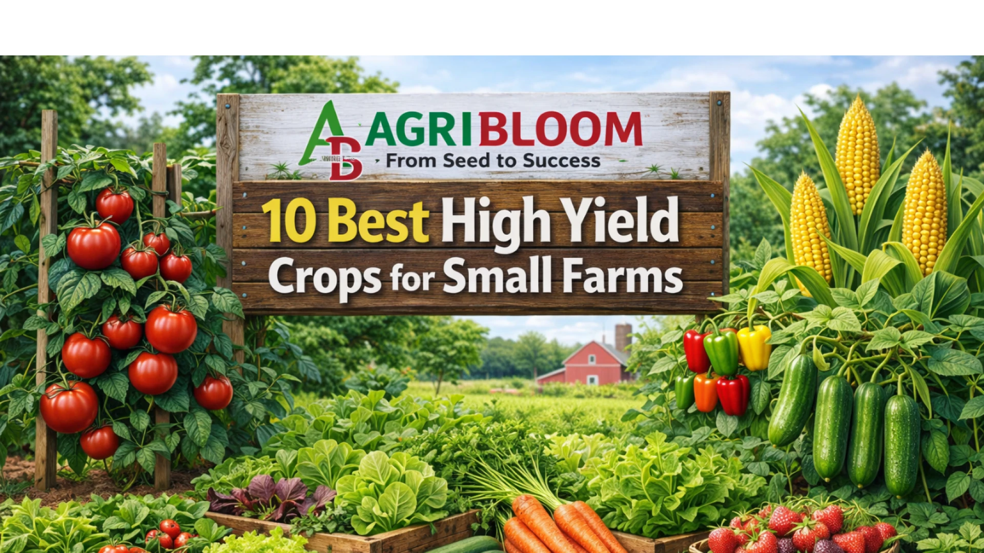 10 Best High Yield Crops for Small Farms - Grow More, Earn More