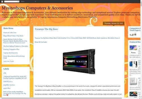 Mysiteshops Computers & Accessories