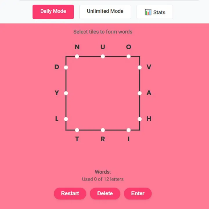 Letter Boxed Mistakes