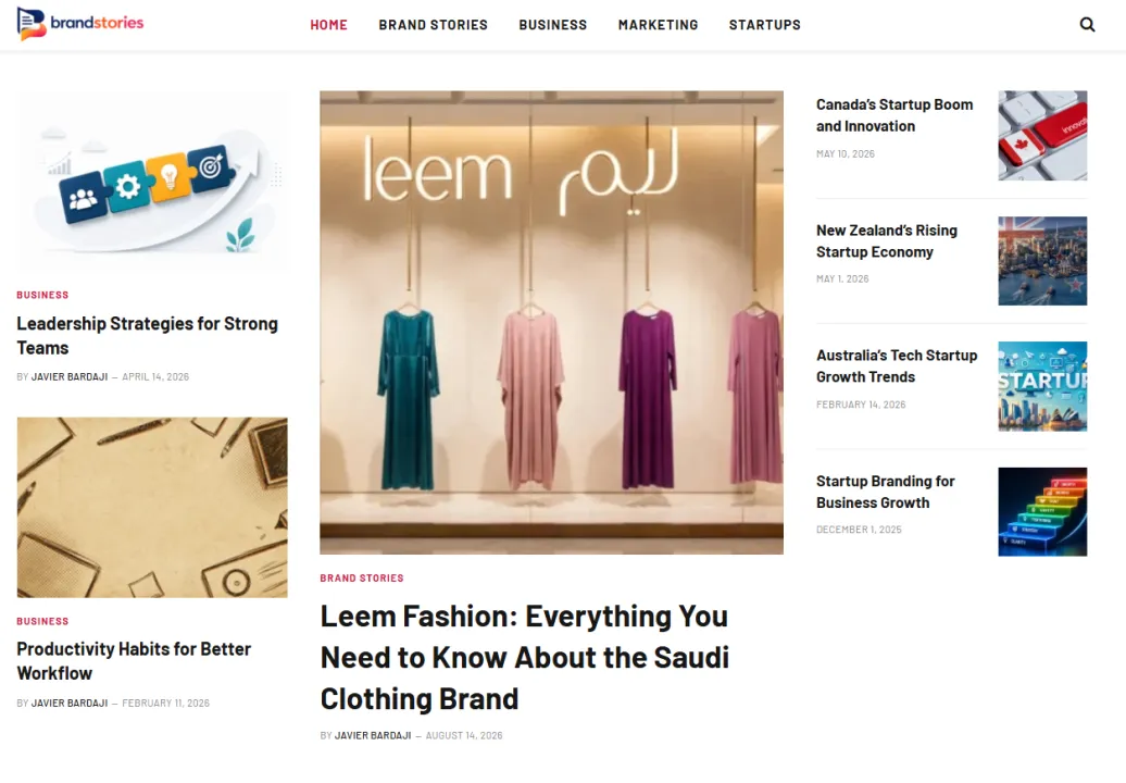 Brand Stories Site — Blog on WriteUpCafe