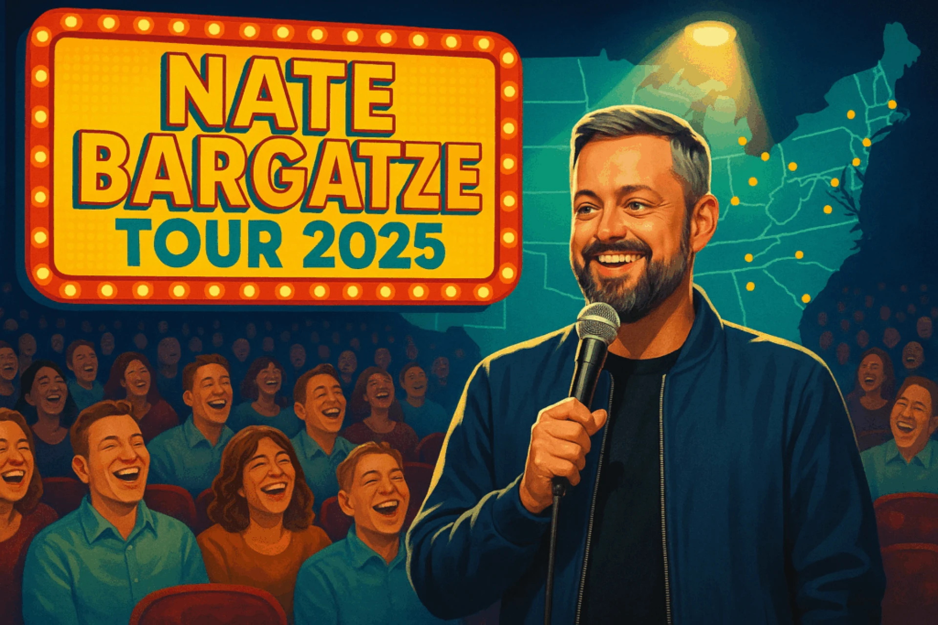 Get Ready to Laugh with the Nate Bargatze Tour 2025!