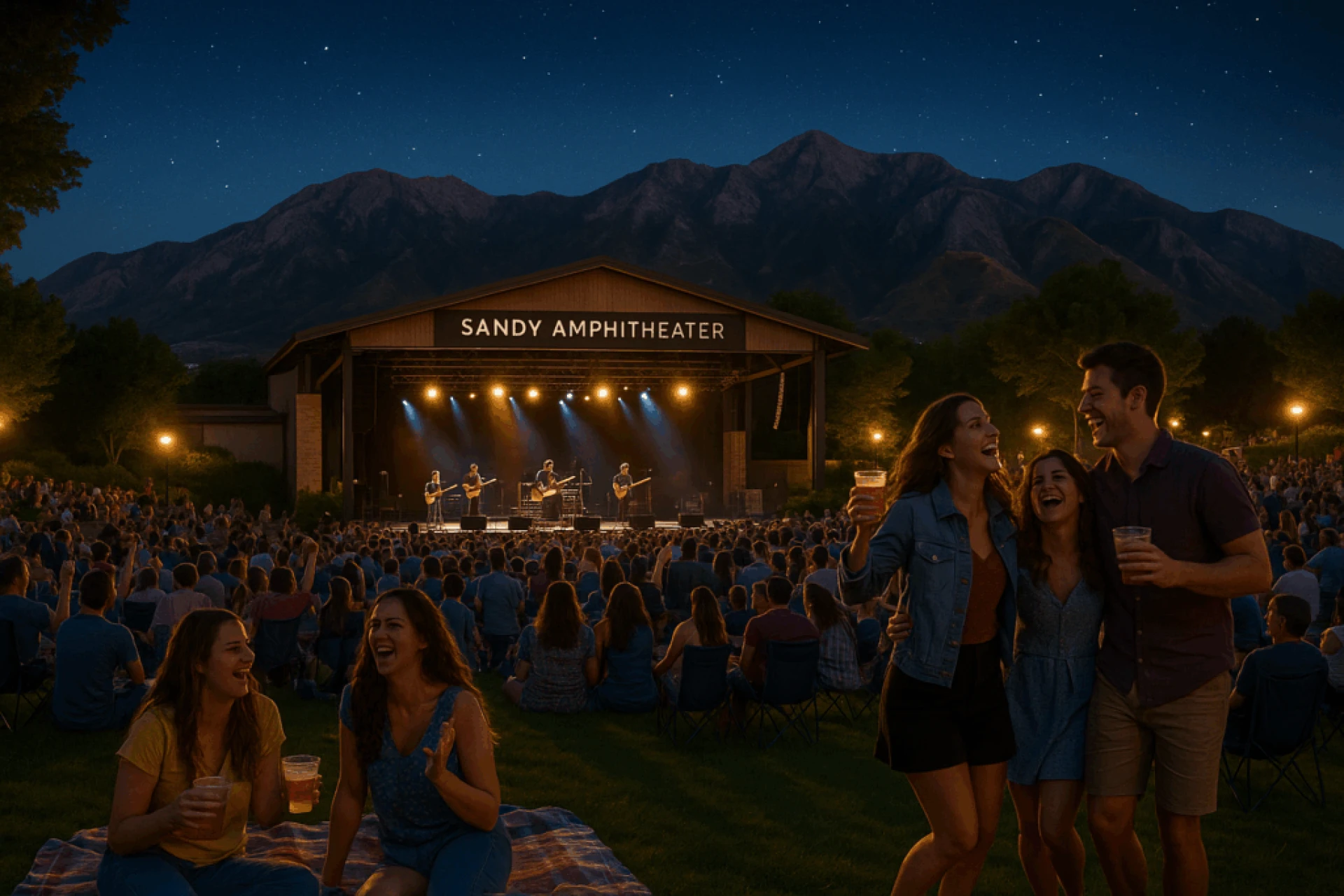 Plan Your Night Out for Sandy Amphitheater Concert Schedule 2025