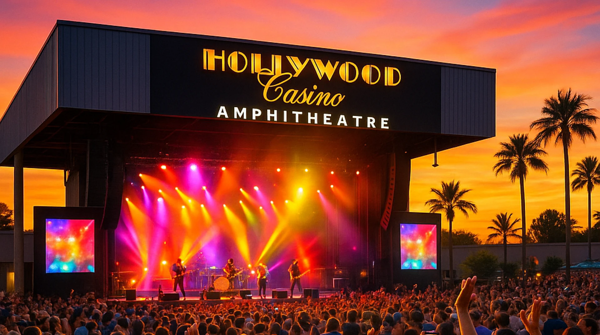 Experience Unforgettable Nights at Hollywood Casino Amphitheatre Maryland Heights MO