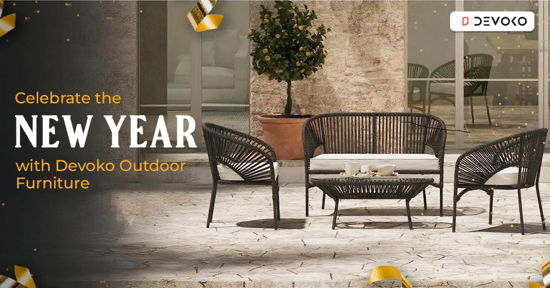 Celebrate the New Year with Devoko Outdoor Furniture: Redefine Your Outdoor Spaces