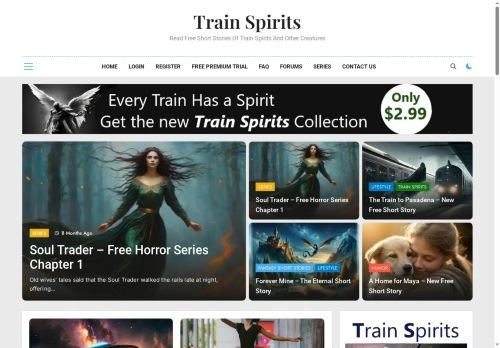 Train Spirits and Other Short Stories