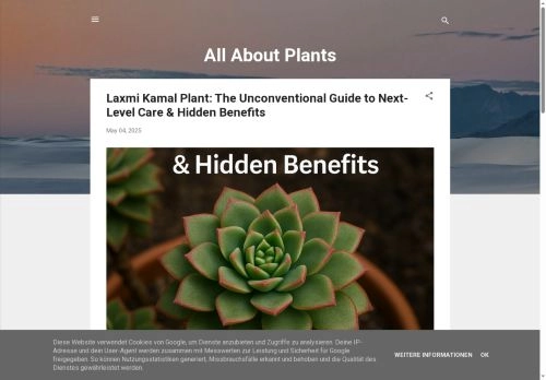 Learn All About Plants