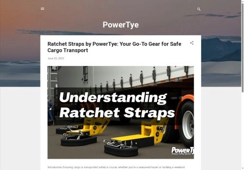 PowerTye: Secure Solutions for Your Cargo Transport Needs
