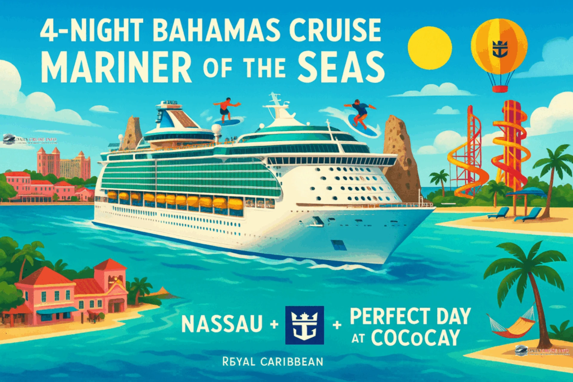 Royal Caribbean Mariner of the Seas 4 Night Cruise to Bahamas and CocoCay