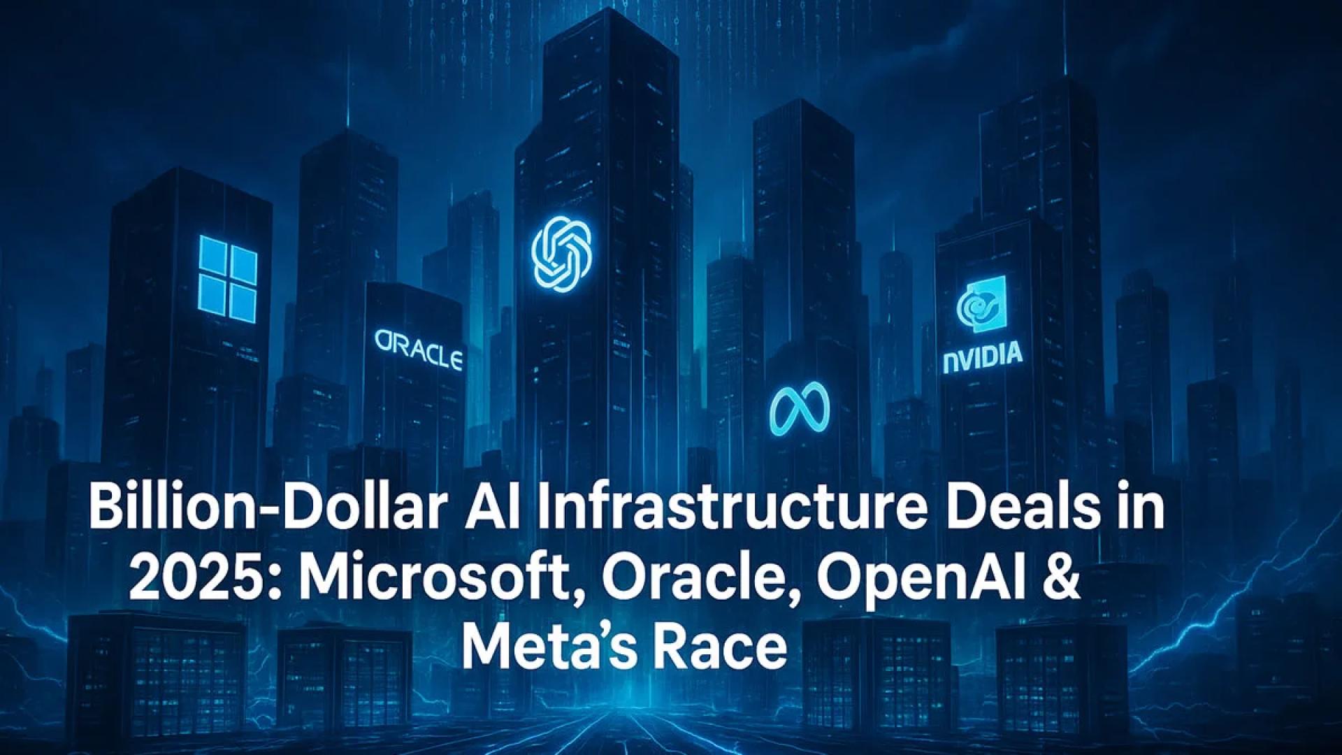 Billion-Dollar AI Infrastructure Deals in 2025: Microsoft, Oracle, OpenAI and Meta’s Race