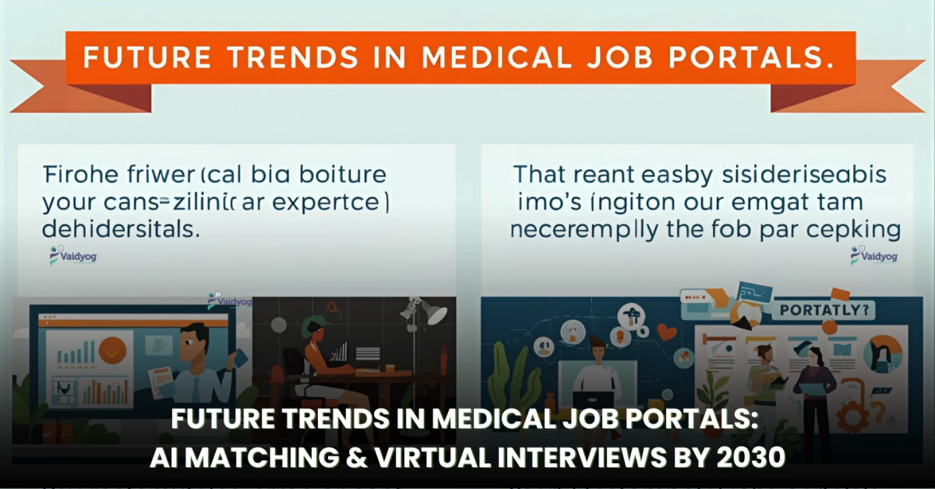 Future Trends in Medical Job Portals: AI Matching and Virtual Interviews by 2030