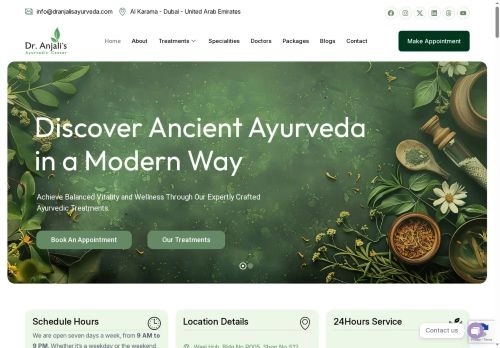 Dr. Anjali's Ayurveda Blog