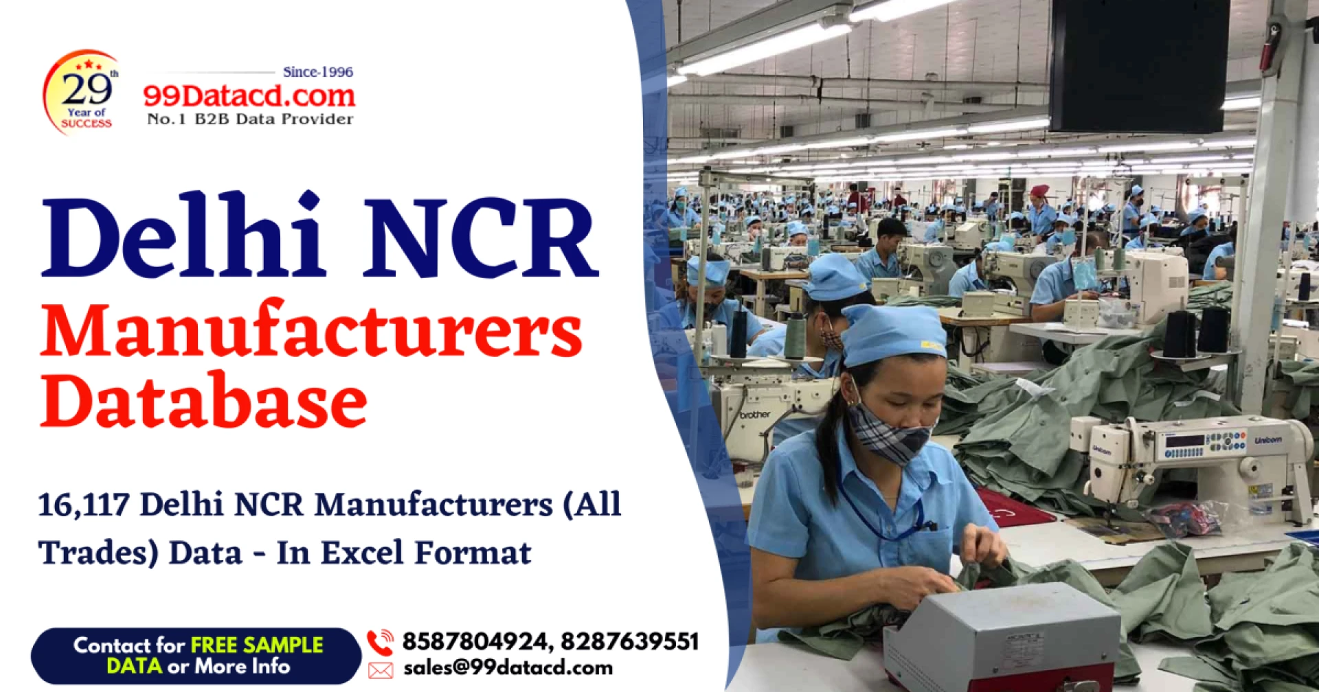 Delhi NCR Manufacturers: Boost Leads with Verified B2B Data