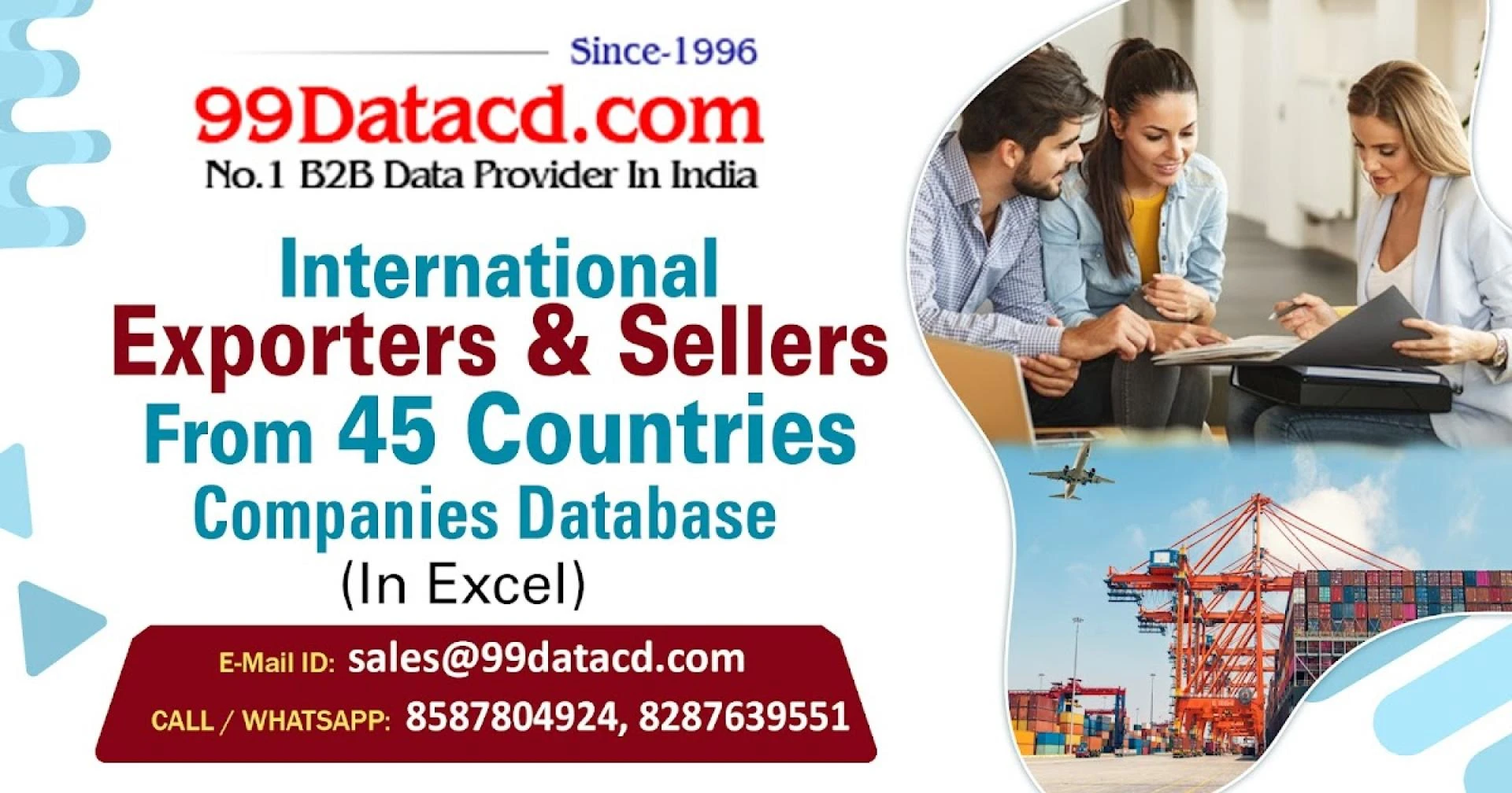 International Exporters and Sellers Companies Data