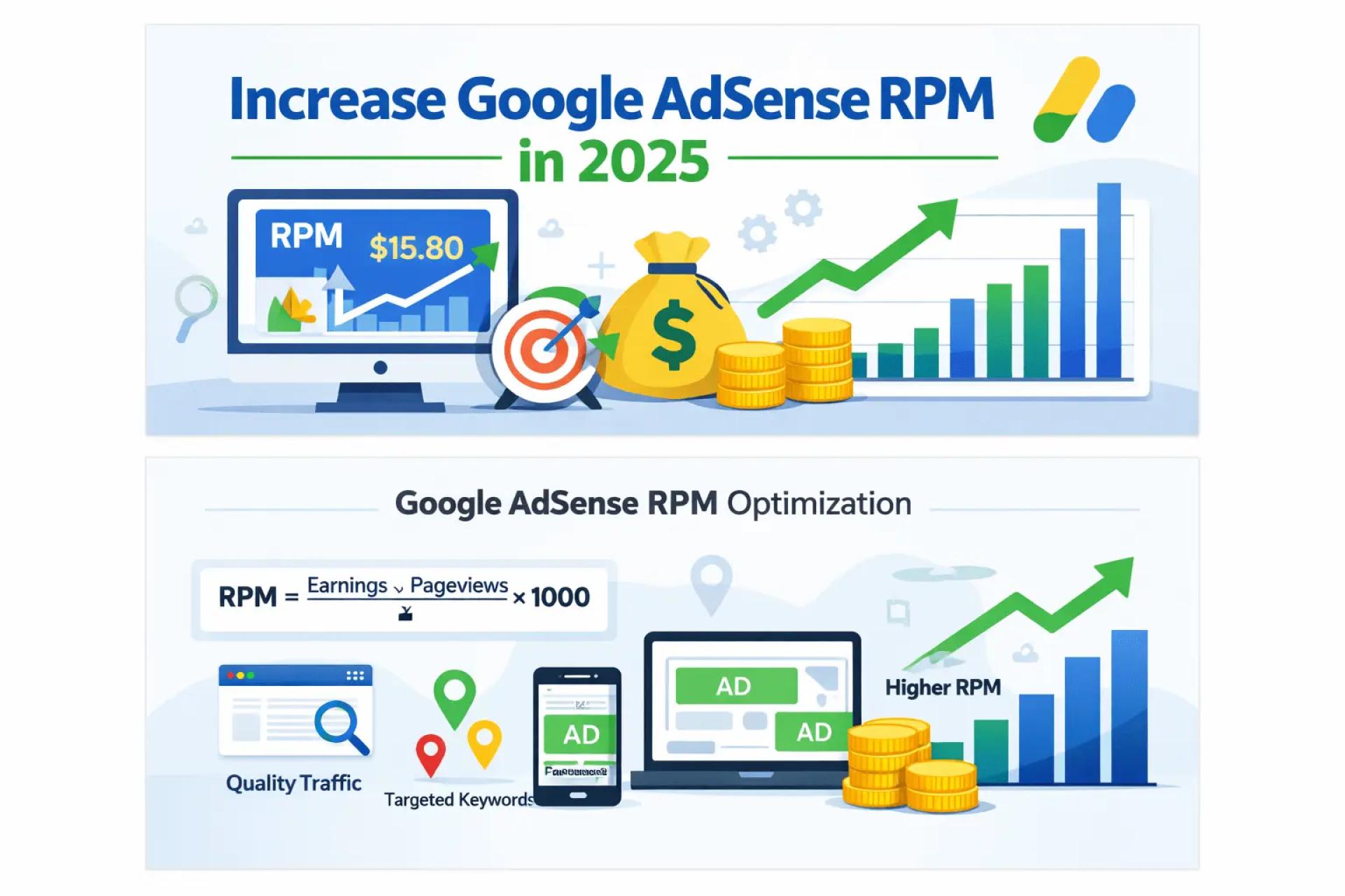 How to Increase Google AdSense RPM in 2025 (Proven Tips) | Blogerhub