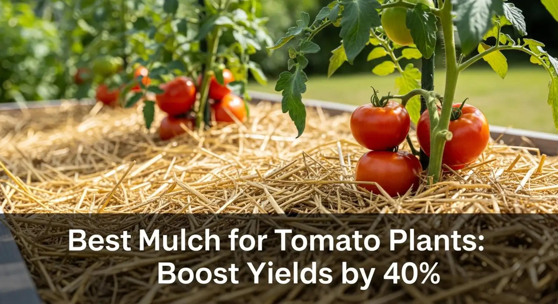 Best Mulch For Tomato Plants: Boost Yields by 40%