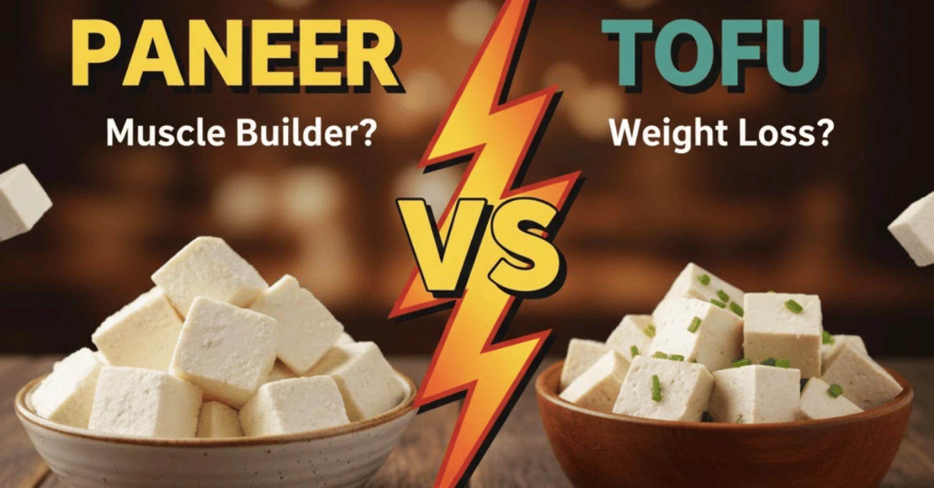 Tofu vs Paneer? The Best Choice for Weight Loss & High Protein Meals