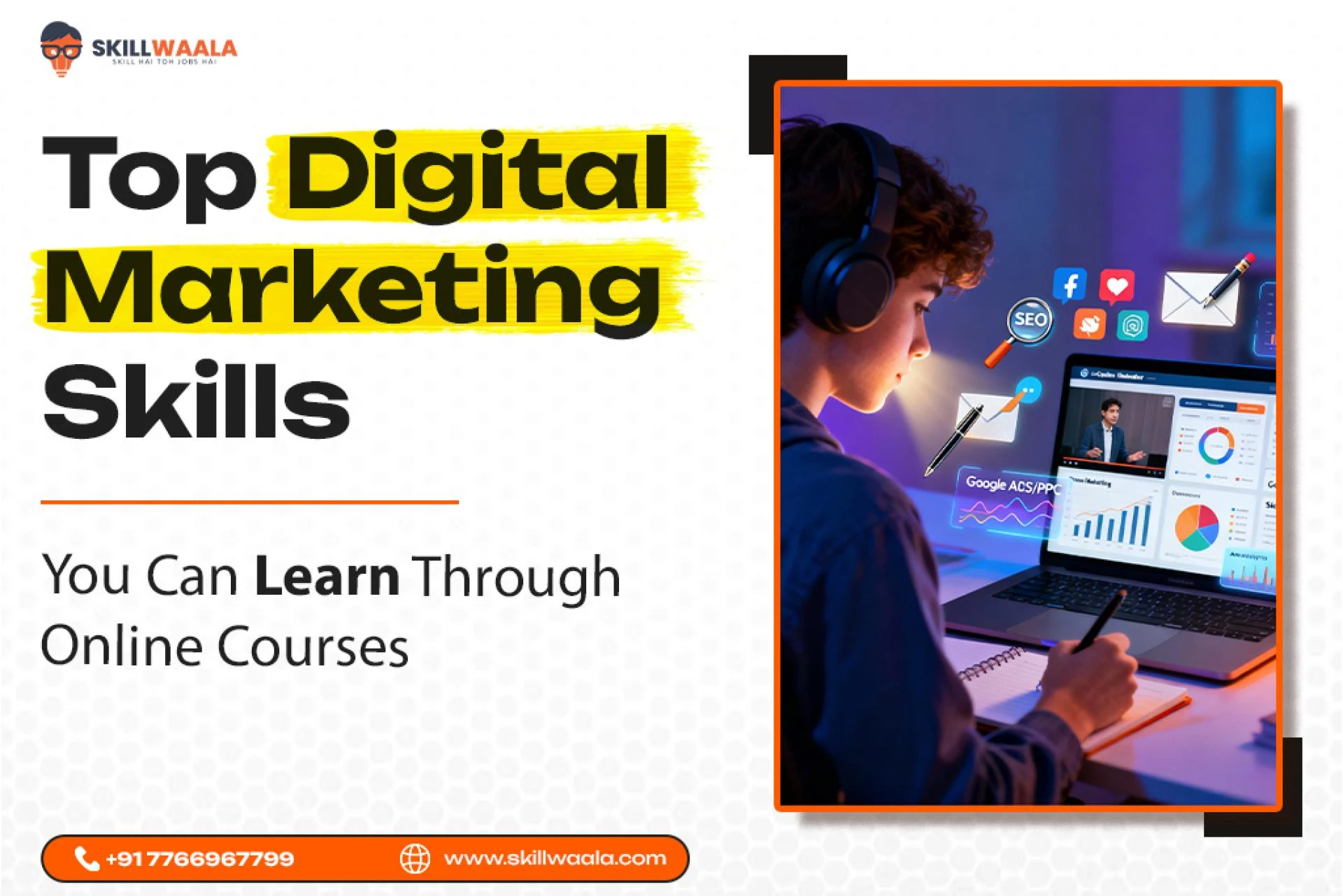 Top Digital Marketing Skills You Can Learn Through Online Courses