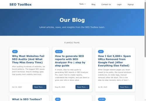 SEO ToolBox
