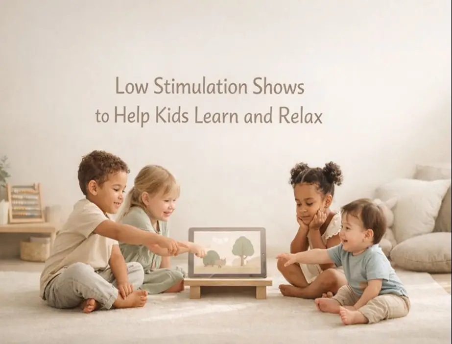 Low Stimulation Shows to Help Kids Learn and Relax