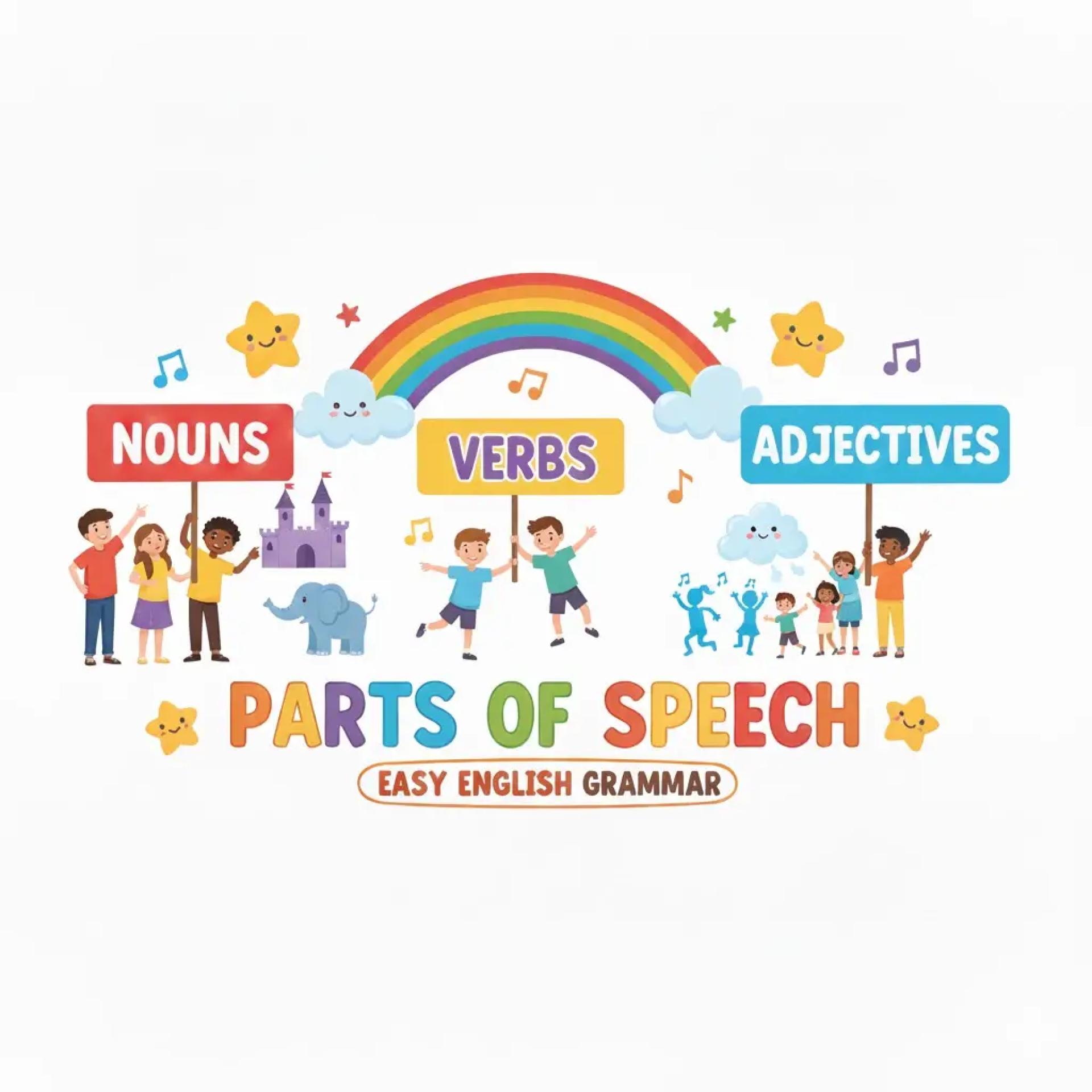 Parts of Speech for Kids Easy English Grammar