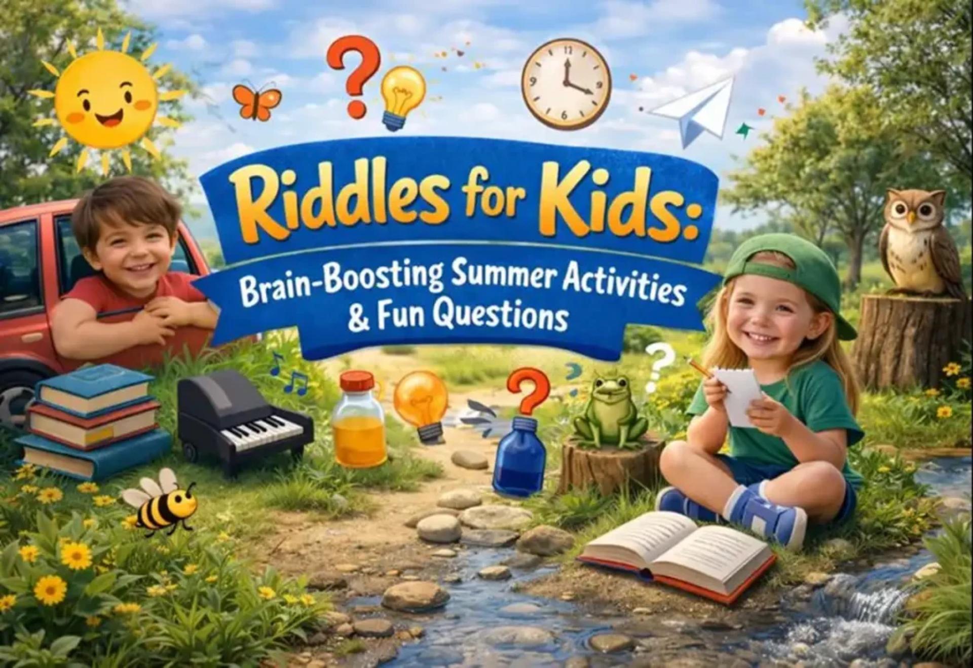Riddles for Kids: Brain-Boosting Summer Activities & Fun Questions