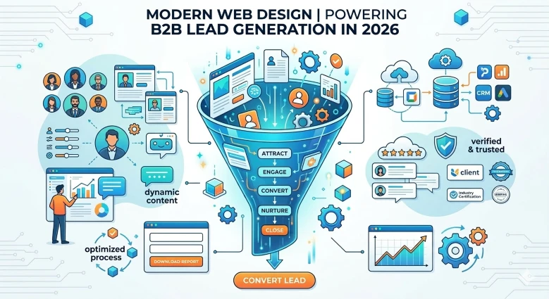 How Modern Web Design Is Powering B2B Lead Generation in 2026 - Fuerte Developers