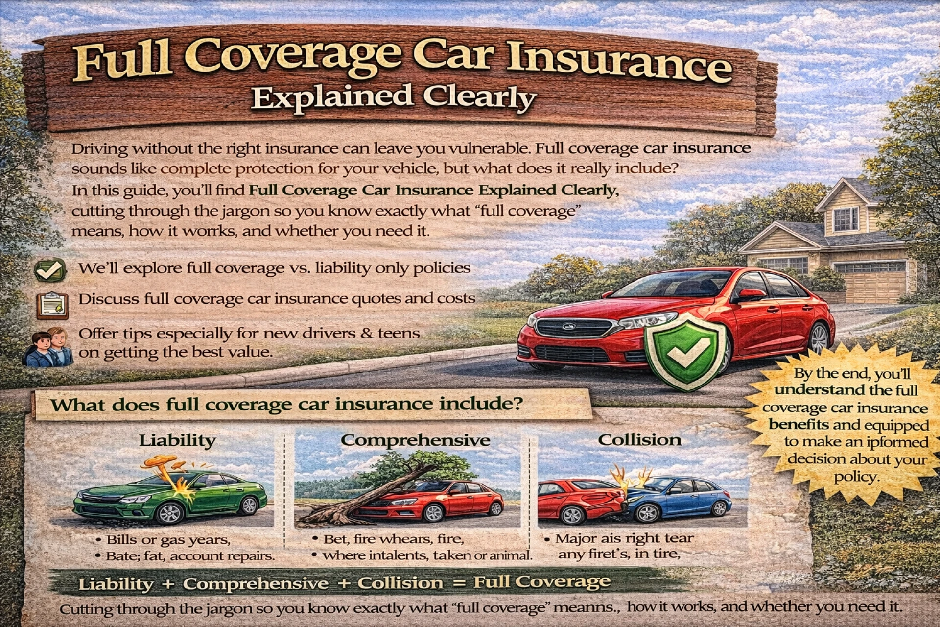 Full Coverage Car Insurance Explained Clearly – 2026 Guide
