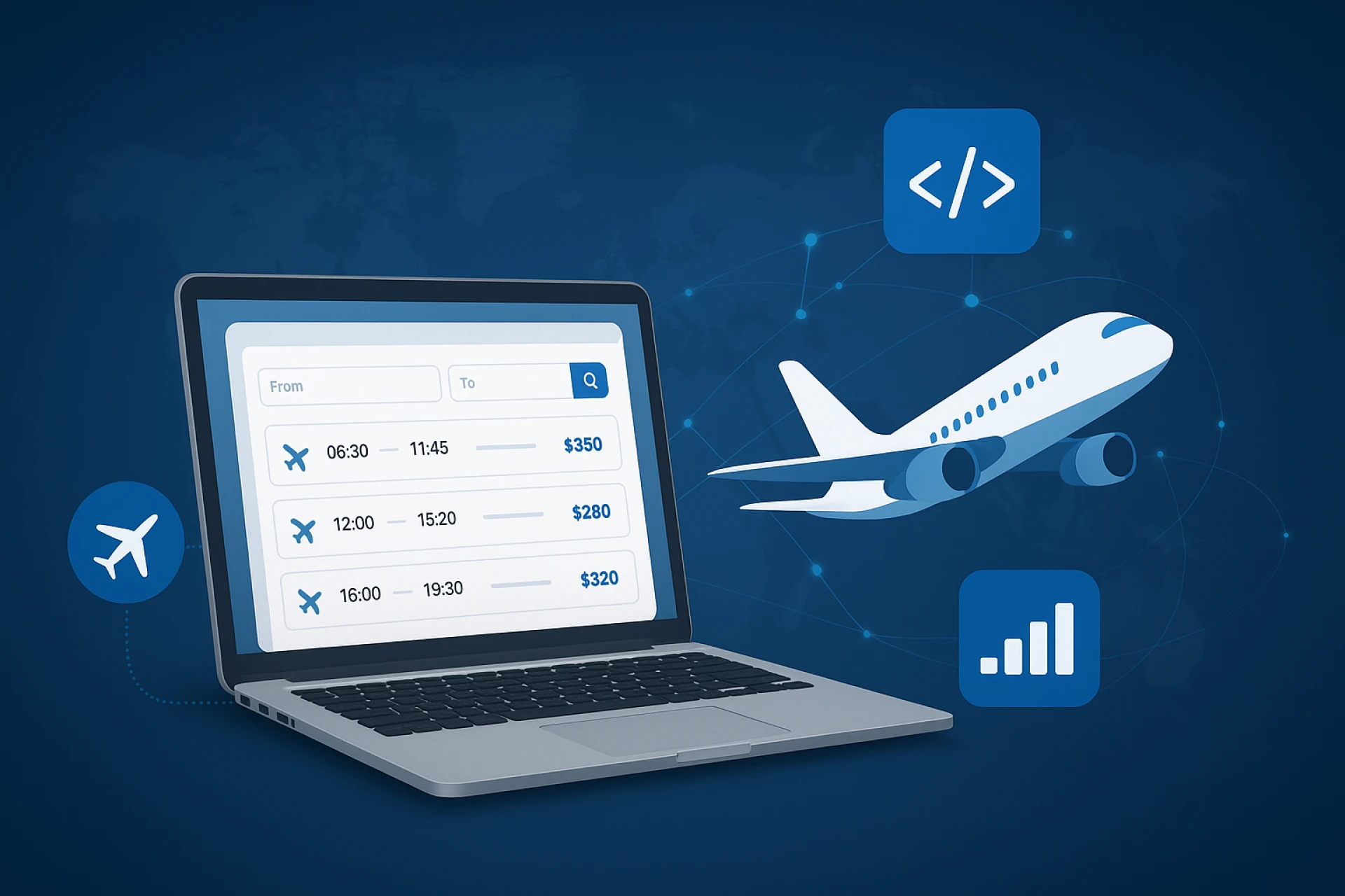 Flights API Integration & Booking Engine Solutions