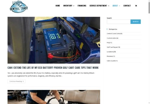 Central Coast Carts Blog