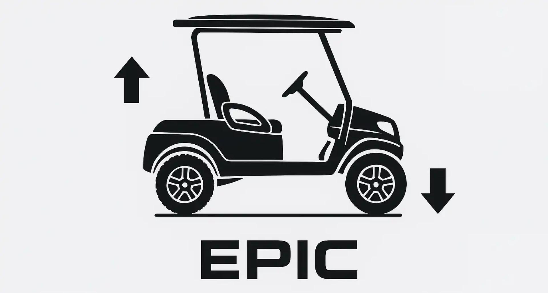 Can I Lift or Lower My EPIC Golf Cart?