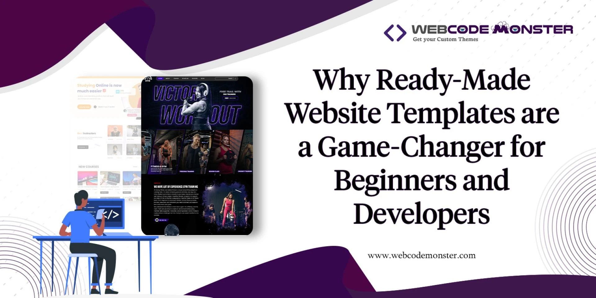 Why Ready-Made Website Templates Are a Game-Changer for Beginners and Developers