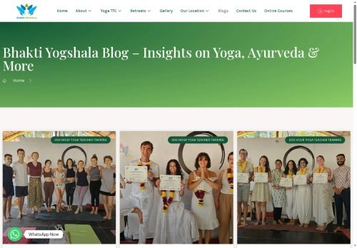 Bhakti Yogshala Blog