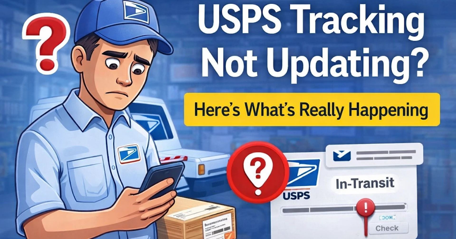 USPS Tracking Not Updating? Here’s What’s Really Happening