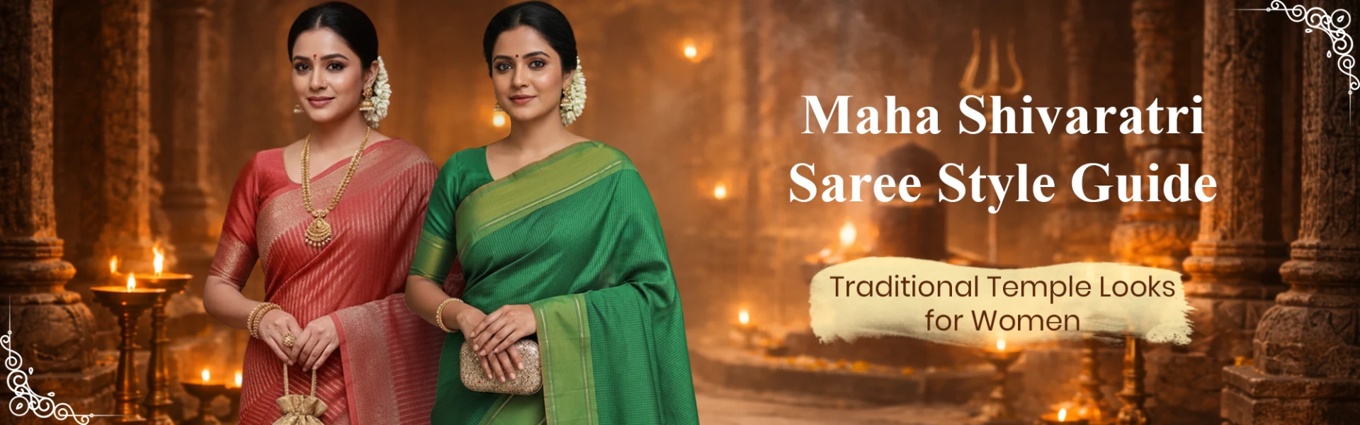 Maha Shivaratri Saree Style Guide: Traditional Temple Looks for Women