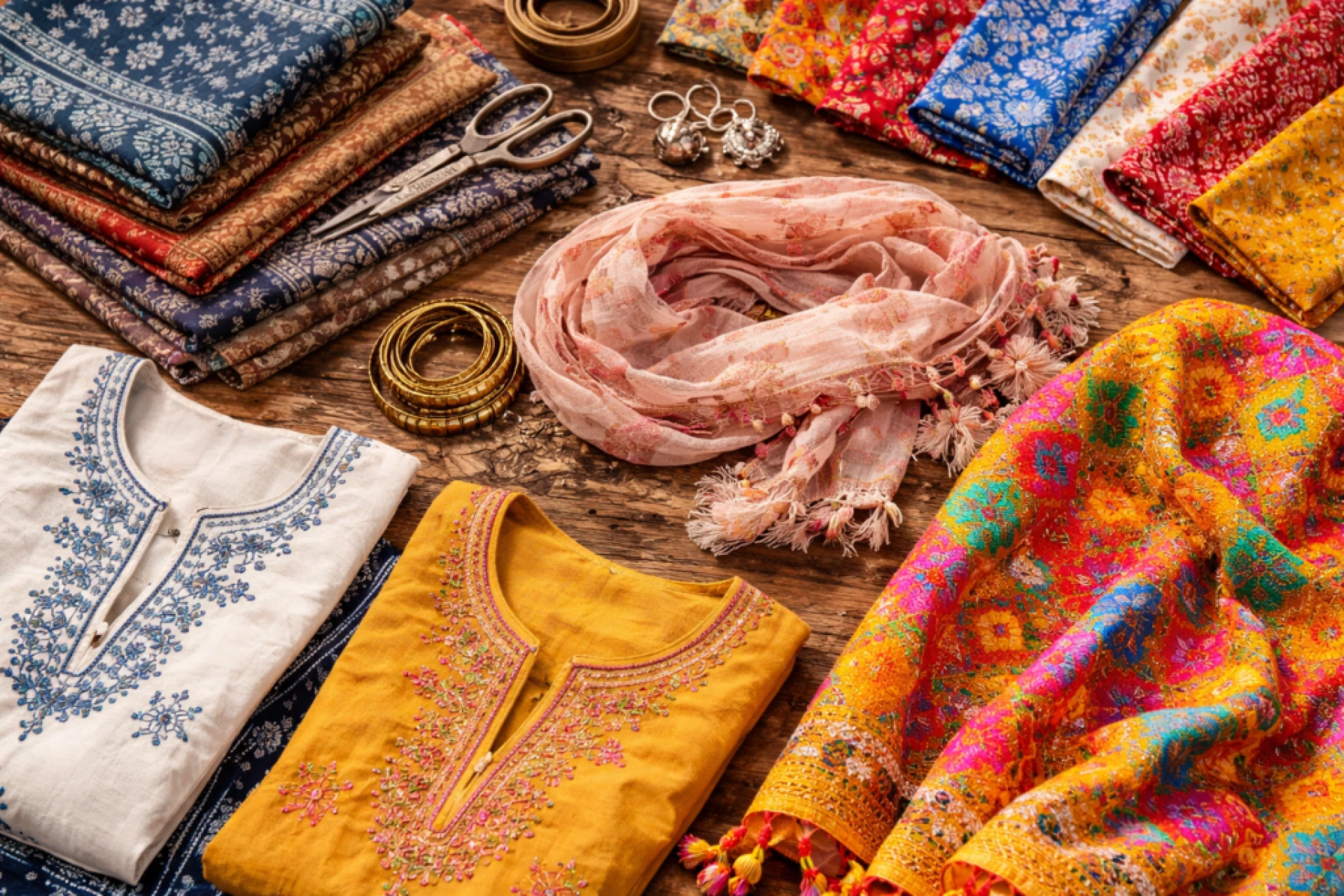 Examining Itokri Fabric, Stoles & Bandanas and Traditional Styles in India
