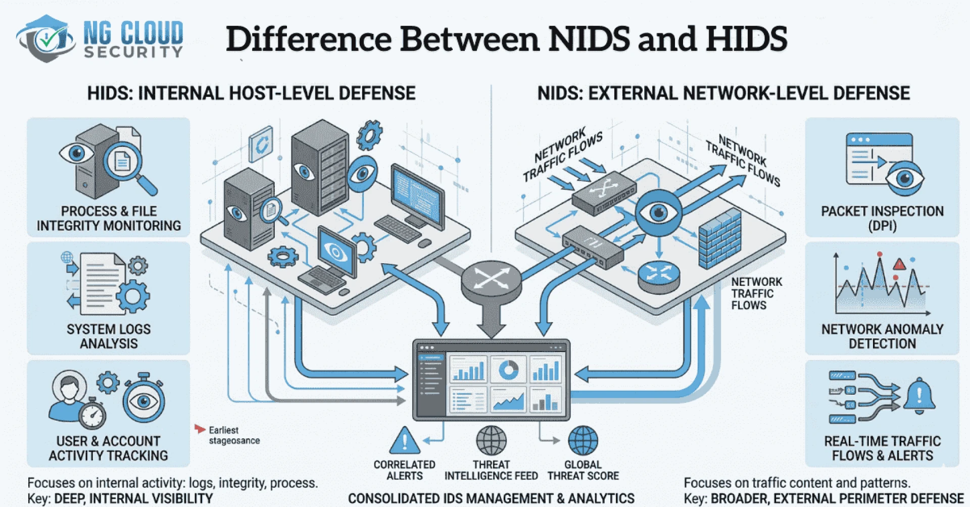 Difference Between NIDS and HIDS Explained with Examples