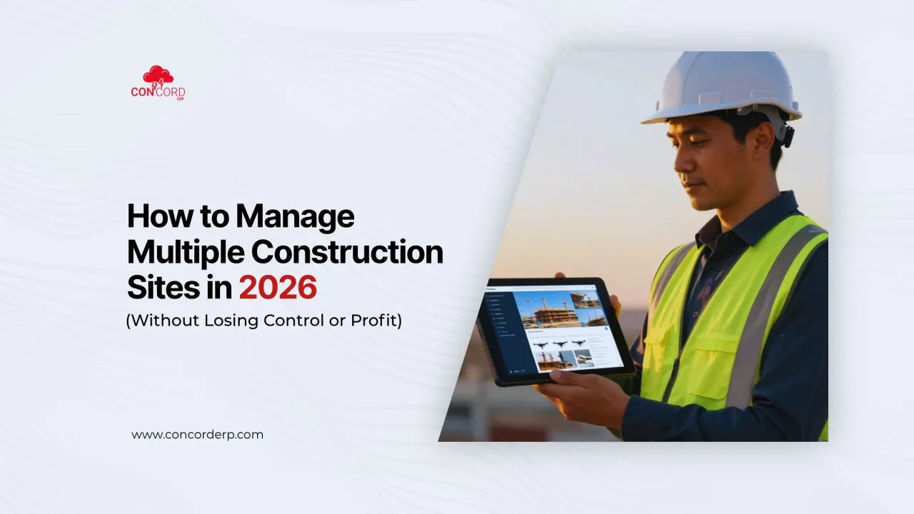 How to Manage Multiple Construction Sites in 2026 (Without Losing Control or Profit) screenshot