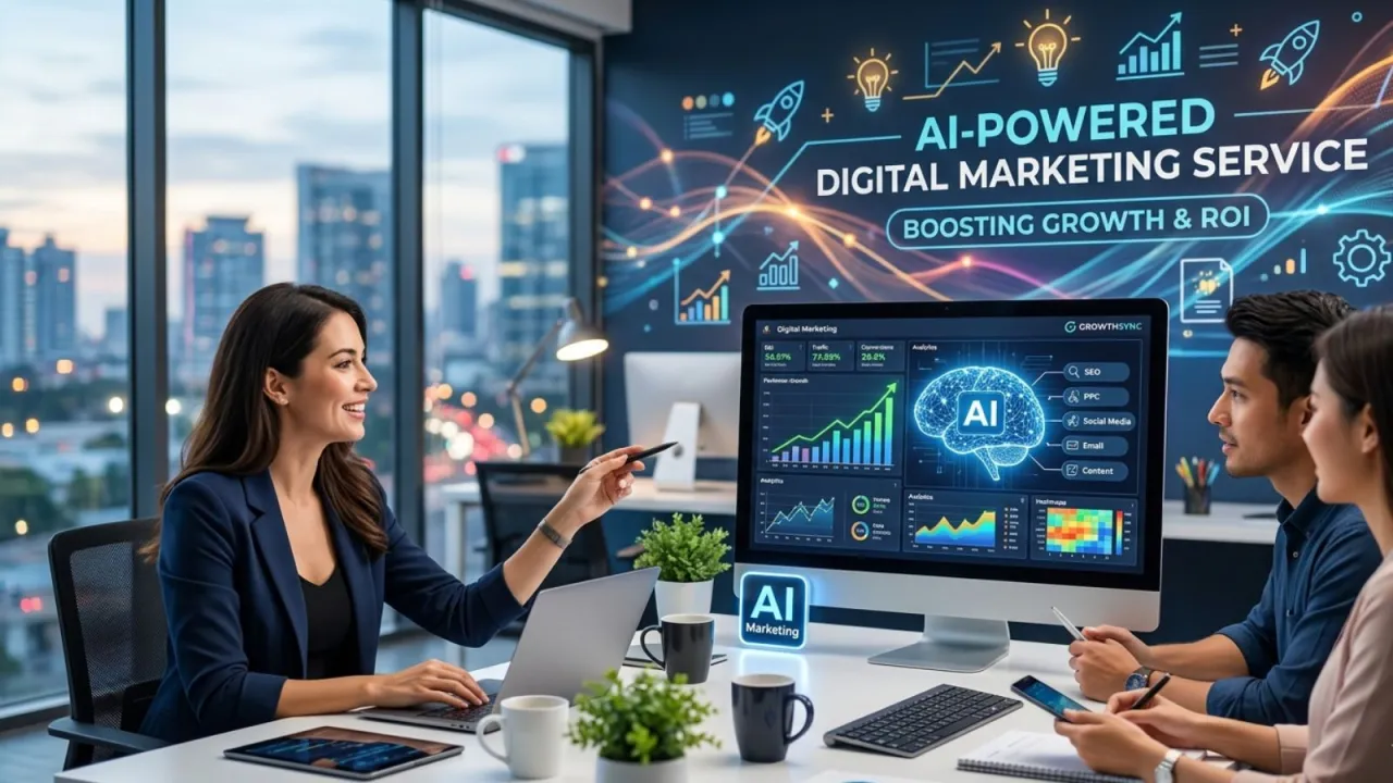 AI Digital Marketing Service | Smart AI Marketing Solutions