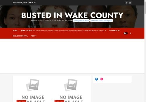 NC mugshots Wake County